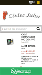 Mobile Screenshot of ciclesjahn.com.br